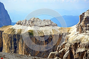 View of the Italian Dolomites Unesco