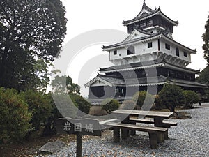 View of Iwakuni castle, Iwakuni, Yamaguchi, Japan