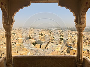 View From Jaisalmer Fort, India