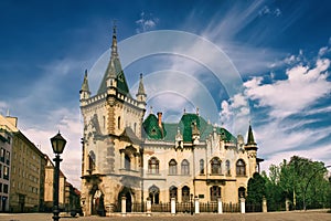 Pohled na Jakabovský palác