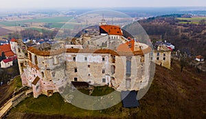 View of Janowiec Castle, Poland