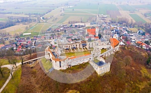 View of Janowiec Castle, Poland