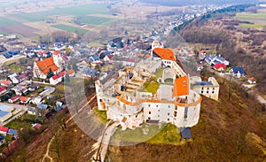 View of Janowiec Castle, Poland