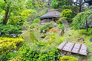 View of Japanese Tea Garden in Golden Gate Park