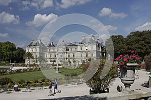 View of Jardin de Luxembourg, Paris photo