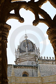 View of Jeronimos Monastery