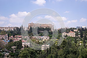 View of Jerusalem city