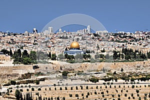 A view of the Jerusalem Walls