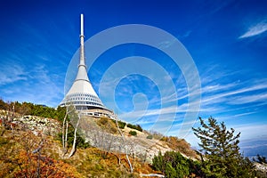 View on Jested tower ,Liberec, Czech Republic