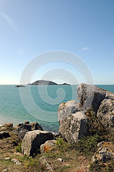 View of Jethou from Herm