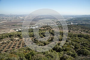 View of the Jezreel Valley.Israel.