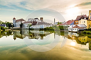 View of Jindrichuv Hradec Castle-Czech Republic