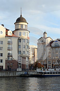 View of the Kaiserhof Hotel in the historical-ethnographic and trade-craft complex 