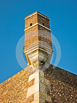 A view at Kalemegdan fortress walls from below, Belgrade