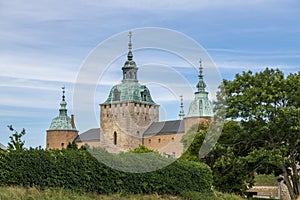 View of The Kalmar Castle in summer