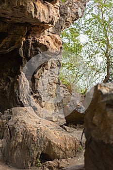 The view of Kampot caves