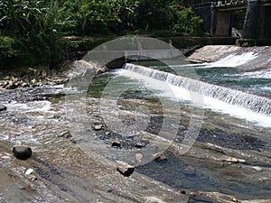 view of the Karang river