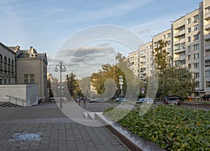 View of Karl Marx street in Minsk