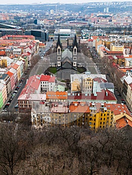 View of Karlin district