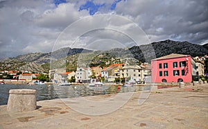 View on Karlobag town in Croatia