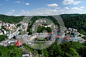 View Karlovy Vary, Czech republic