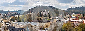 View of Karlovy Vary, Czech republic