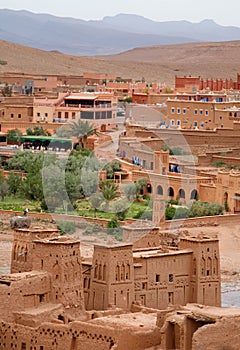 View from Kasbah Ait Benhaddou