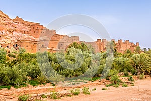 View at the Kasbah Ait Benhaddou - Morocco