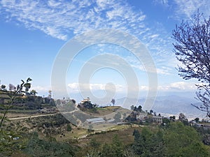 View of the Kathmandu Valley