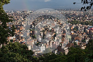 View at Katmandu city photo