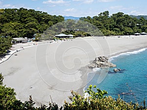 View of Katsurahama beach, a famous scenic spot on the outskirts of Kochi city