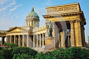 View of Kazan Cathedral, Saint Petersburg