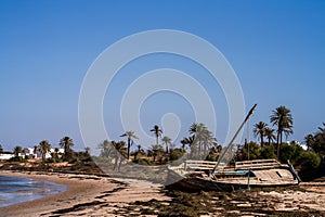 View of Kerkennah - Tunisian archipelago