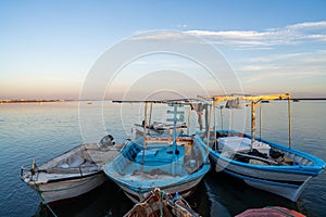 View of Kerkennah - Tunisian archipelago