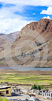 View of Key Gompa