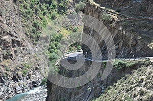 View of kharamukh bridge. photo