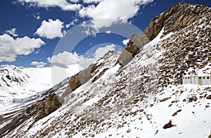 View from the Khardung Pass, Ladakh, India