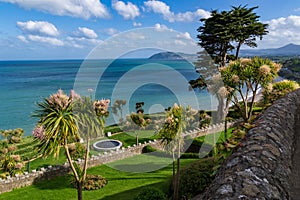 A view from Killiney Hill over Dublin Bay, Ireland