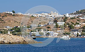 View of Kimolos island, Cyclades, Greece photo