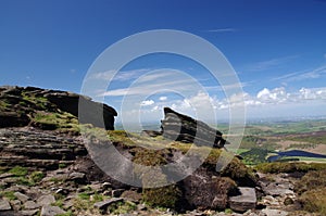 View from Kinder Scout (Peak District , England) photo
