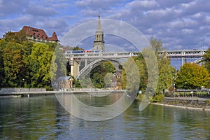 View of KirchenfeldbrÃÂ¼cke from DalmazibrÃÂ¼cke