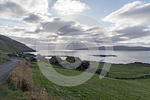 View of KirkjubÃ¸ur, Faroe Islands