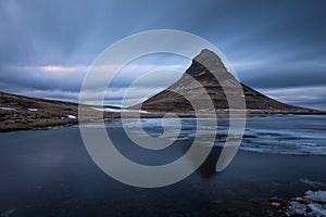 View of Kirkjufell mountain, Iceland