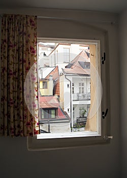 View from kitchen window in Prague