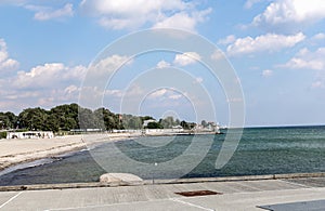 View of Klampenborg beach Denmark