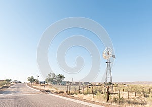 View of Klein Mier village in the Northern Cape Province