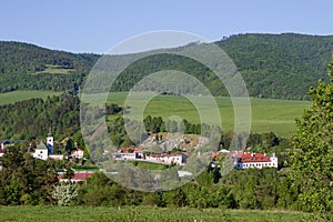 View of Kluknava, Slovakia