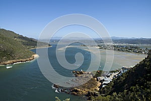 View from the Knysna Heads photo