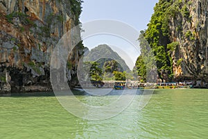 Koh Tapoo in Phang Nga Bay,Thailand