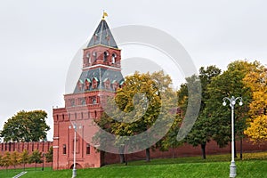 View of the Konstantin-Elenin Tower, formerly Timofeevskaya. photo